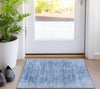 Piper Looms Chantille Modern ACN806 Blue Machine Washable Area Rug Scatter Lifestyle Image Feature