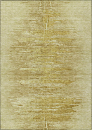 Piper Looms Chantille Modern ACN806 Gold Machine Washable Area Rug main image