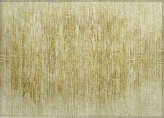 Piper Looms Chantille Modern ACN806 Gold Machine Washable Area Rug Scatter Main Image