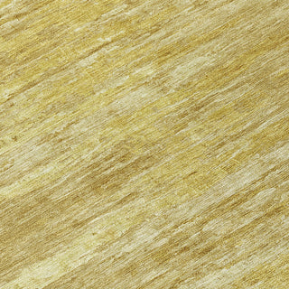 Piper Looms Chantille Modern ACN806 Gold Machine Washable Area Rug Swatch Image