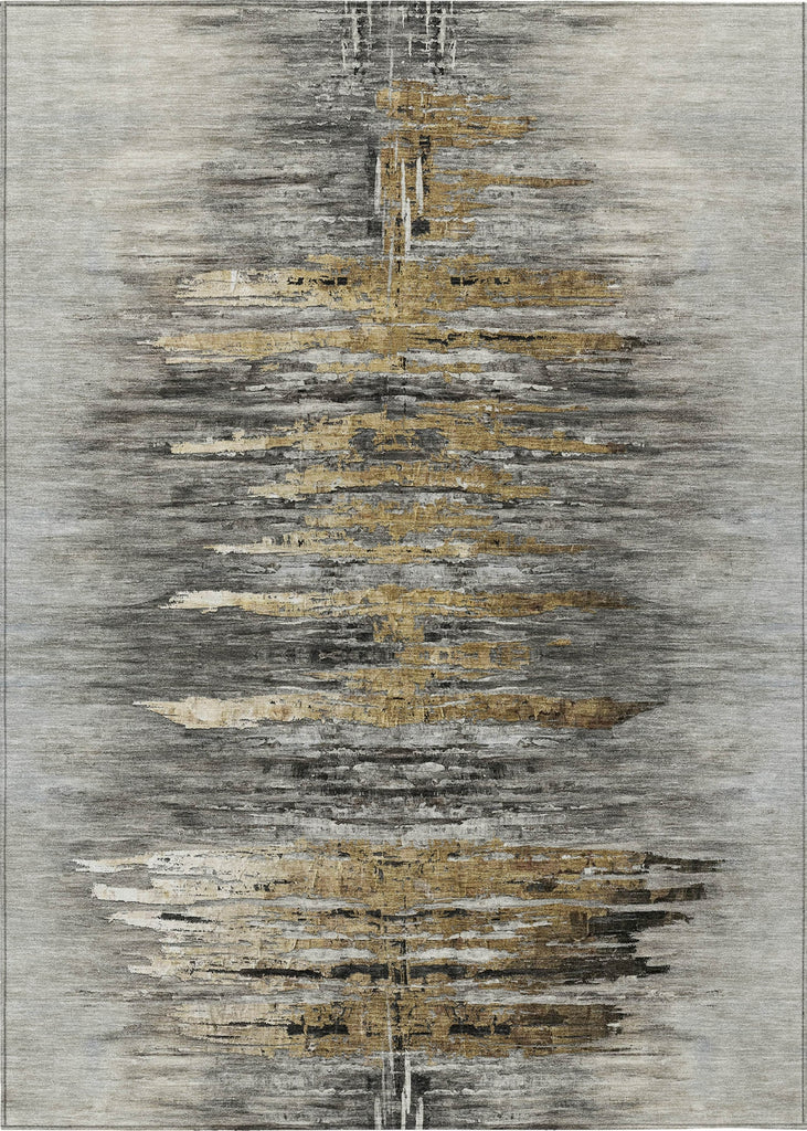 Piper Looms Chantille Modern ACN807 Gray Machine Washable Area Rug main image