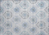 Piper Looms Chantille Medallions ACN808 Blue Machine Washable Area Rug Scatter Main Image
