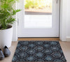 Piper Looms Chantille Medallions ACN809 Blue Machine Washable Area Rug Scatter Lifestyle Image Feature