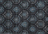 Piper Looms Chantille Medallions ACN809 Blue Machine Washable Area Rug Scatter Main Image
