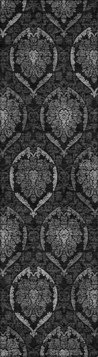 Piper Looms Chantille Medallions ACN809 Gray Machine Washable Area Rug Runner Main Image