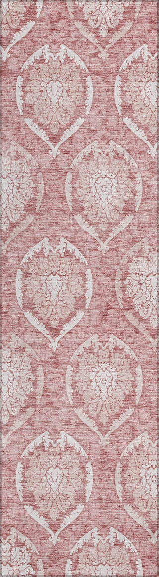 Piper Looms Chantille Medallions ACN810 Pink Machine Washable Area Rug Runner Main Image
