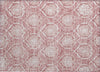 Piper Looms Chantille Medallions ACN810 Pink Machine Washable Area Rug Scatter Main Image
