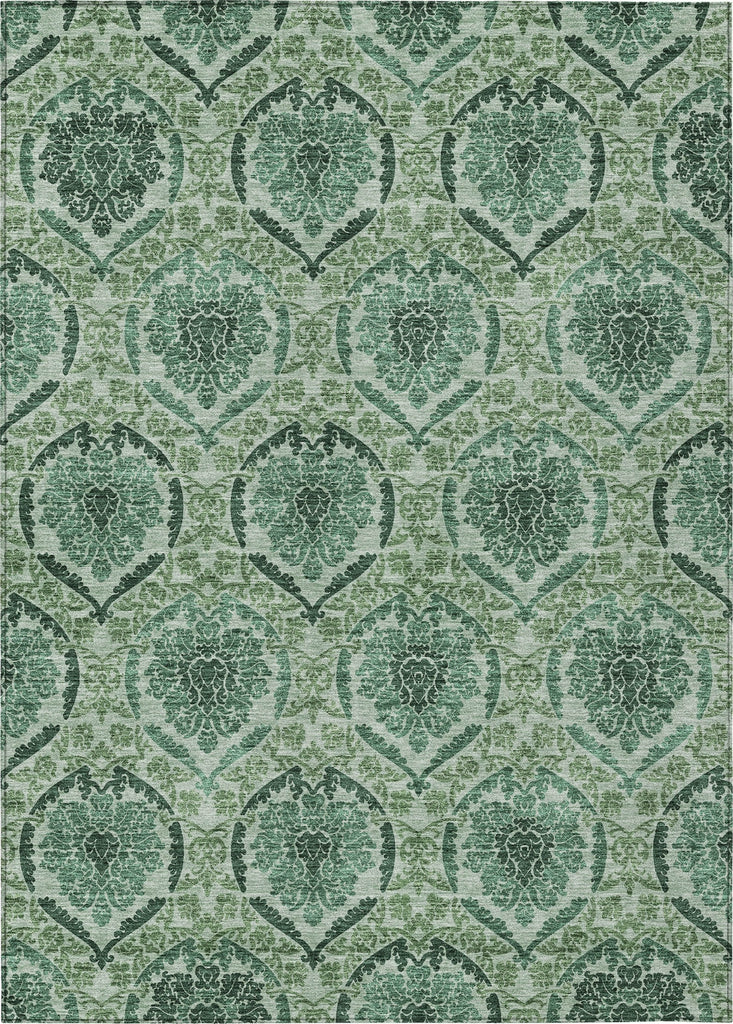 Piper Looms Chantille Medallions ACN811 Fern Machine Washable Area Rug main image