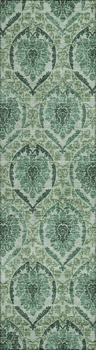 Piper Looms Chantille Medallions ACN811 Fern Machine Washable Area Rug Runner Main Image