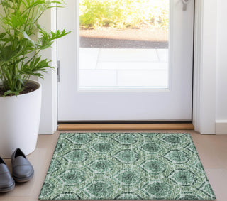 Piper Looms Chantille Medallions ACN811 Fern Machine Washable Area Rug Scatter Lifestyle Image Feature