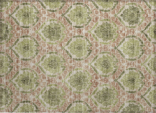 Piper Looms Chantille Medallions ACN811 Olive Machine Washable Area Rug Scatter Main Image