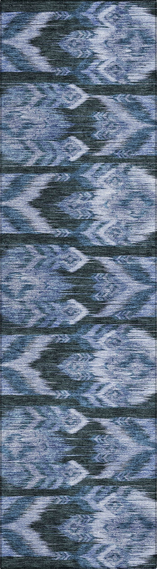 Piper Looms Chantille Southwest ACN812 Blue Machine Washable Area Rug Runner Main Image