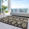 Piper Looms Chantille Southwest ACN812 Brown Machine Washable Area Rug Outdoor Lifestyle Image Feature