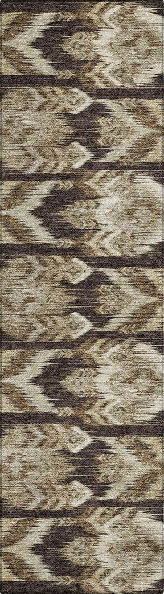 Piper Looms Chantille Southwest ACN812 Brown Machine Washable Area Rug Runner Main Image