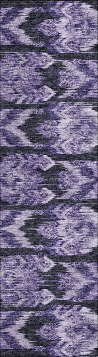Piper Looms Chantille Southwest ACN812 Purple Machine Washable Area Rug Runner Main Image