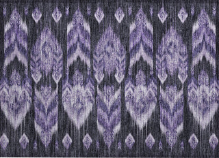 Piper Looms Chantille Southwest ACN812 Purple Machine Washable Area Rug Scatter Main Image