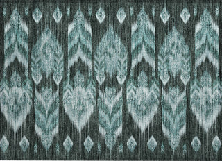 Piper Looms Chantille Southwest ACN812 Teal Machine Washable Area Rug Scatter Main Image