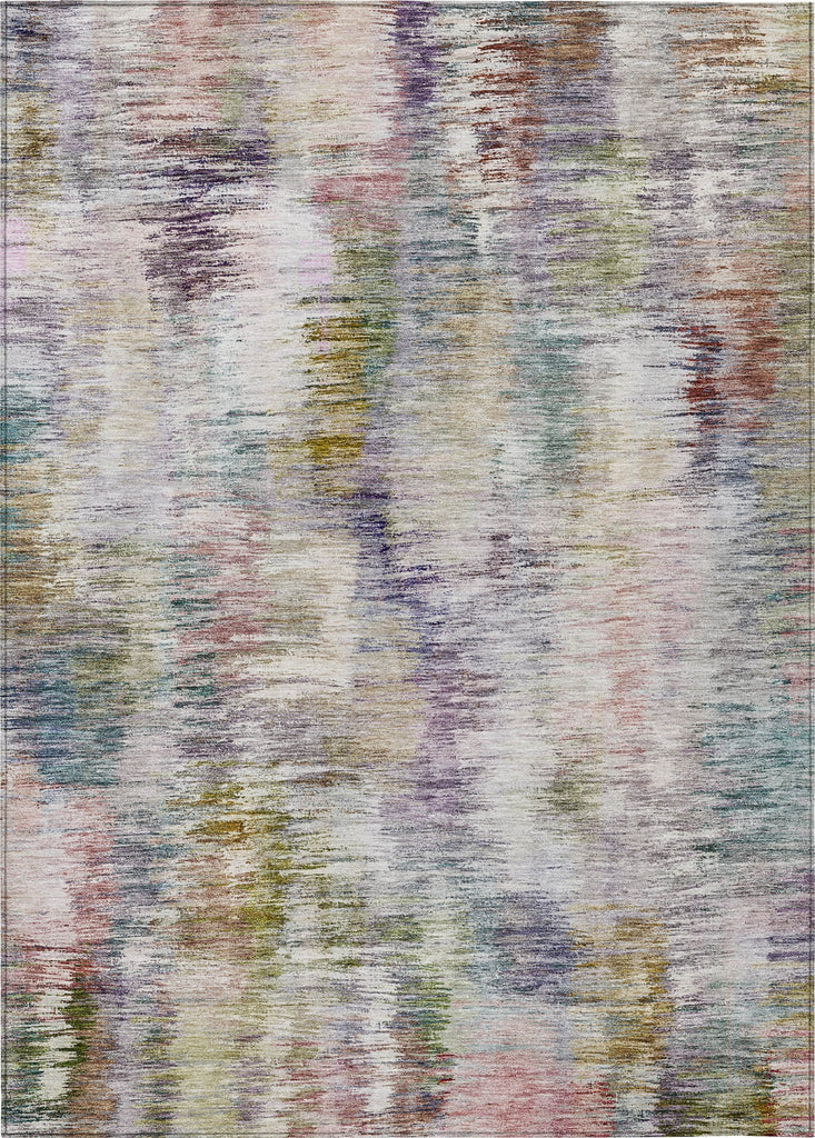 Piper Looms Chantille Modern ACN813 Plum Machine Washable Area Rug main image