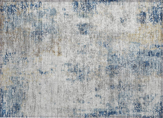 Piper Looms Chantille Modern ACN814 Blue Machine Washable Area Rug Scatter Main Image