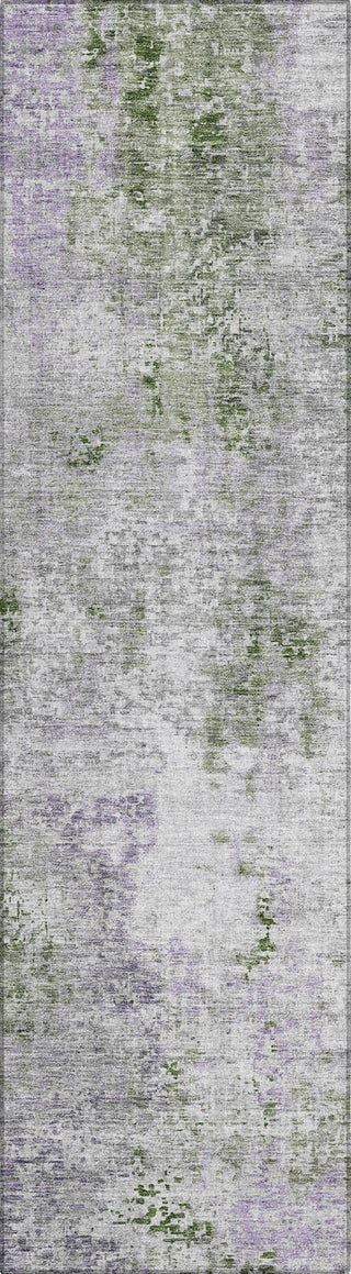 Piper Looms Chantille Modern ACN814 Olive Machine Washable Area Rug Runner Main Image