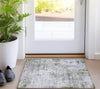 Piper Looms Chantille Modern ACN814 Olive Machine Washable Area Rug Scatter Lifestyle Image Feature