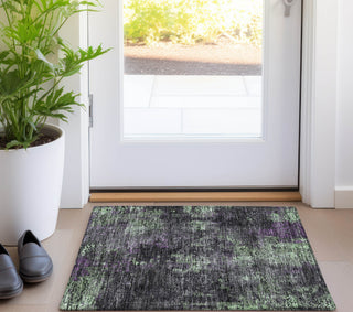 Piper Looms Chantille Modern ACN815 Granite Machine Washable Area Rug Scatter Lifestyle Image Feature