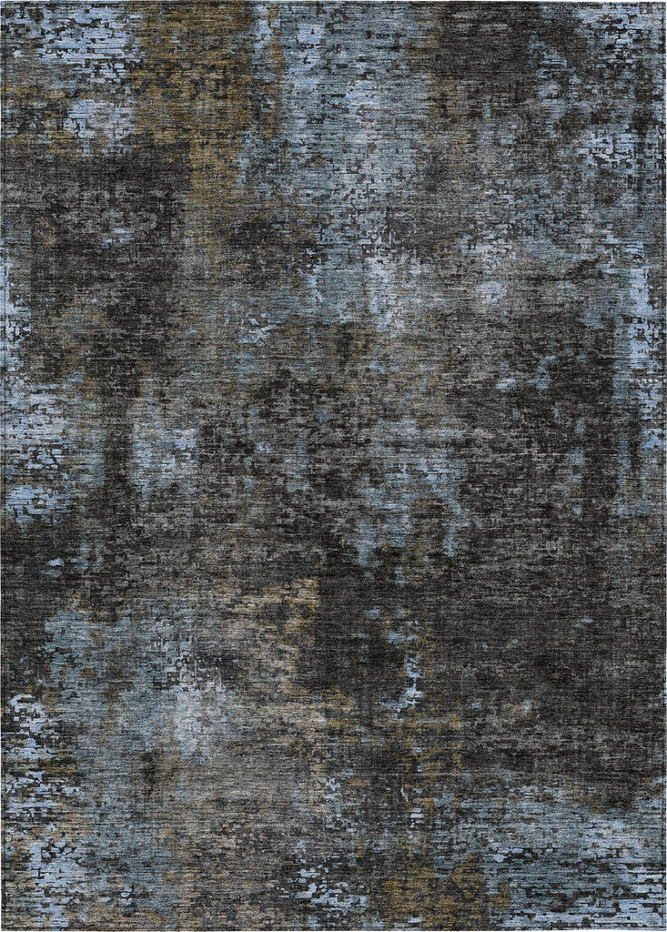 Piper Looms Chantille Modern ACN815 Graphite Machine Washable Area Rug main image