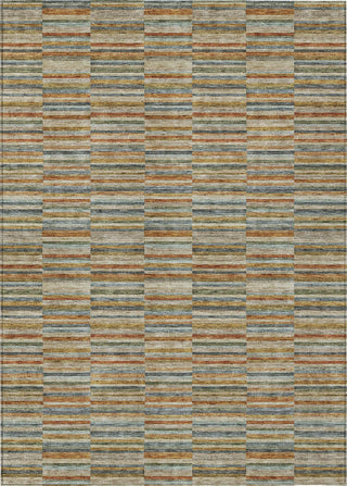 Piper Looms Chantille Stripes ACN816 Paprika Machine Washable Area Rug main image