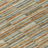 Piper Looms Chantille Stripes ACN816 Paprika Machine Washable Area Rug Swatch Image