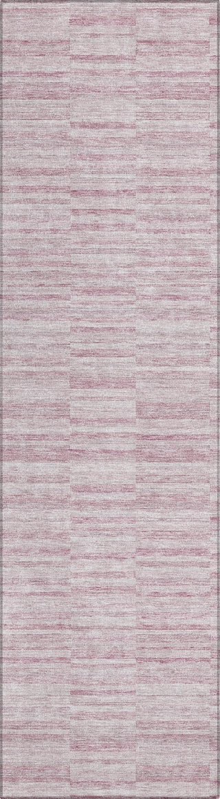 Piper Looms Chantille Stripes ACN817 Blush Machine Washable Area Rug Runner Main Image
