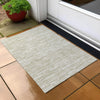 Piper Looms Chantille Stripes ACN817 Taupe Machine Washable Area Rug Scatter Outdoor Lifestyle Image Feature