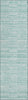 Piper Looms Chantille Stripes ACN817 Turquoise Machine Washable Area Rug Runner Main Image