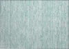 Piper Looms Chantille Stripes ACN817 Turquoise Machine Washable Area Rug Scatter Main Image