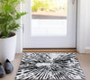 Piper Looms Chantille Modern ACN818 Ivory Machine Washable Area Rug Scatter Lifestyle Image Feature