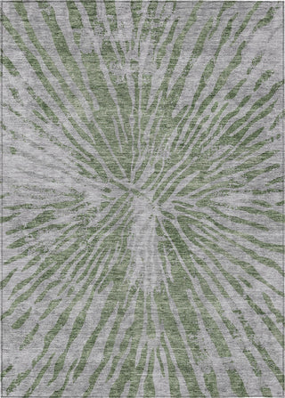 Piper Looms Chantille Modern ACN818 Olive Machine Washable Area Rug main image