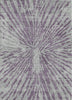 Piper Looms Chantille Modern ACN818 Purple Machine Washable Area Rug main image