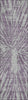 Piper Looms Chantille Modern ACN818 Purple Machine Washable Area Rug Runner Main Image