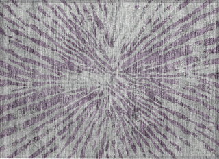 Piper Looms Chantille Modern ACN818 Purple Machine Washable Area Rug Scatter Main Image