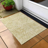 Piper Looms Chantille Modern ACN818 Wheat Machine Washable Area Rug Scatter Outdoor Lifestyle Image Feature