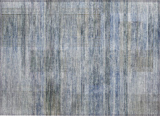 Piper Looms Chantille Stripes ACN819 Blue Machine Washable Area Rug Scatter Main Image