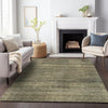 Piper Looms Chantille Stripes ACN820 Brown Machine Washable Area Rug Lifestyle Image Feature