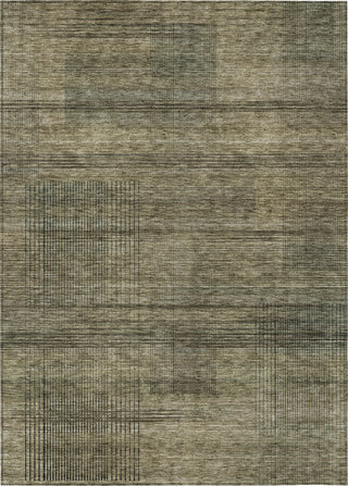 Piper Looms Chantille Stripes ACN820 Brown Machine Washable Area Rug main image