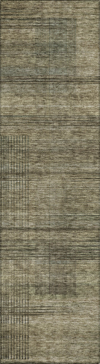 Piper Looms Chantille Stripes ACN820 Brown Machine Washable Area Rug Runner Main Image