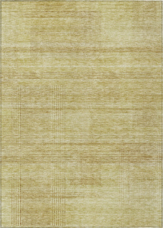 Piper Looms Chantille Stripes ACN820 Gold Machine Washable Area Rug main image