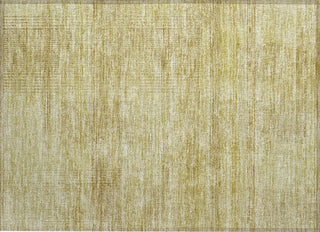 Piper Looms Chantille Stripes ACN820 Gold Machine Washable Area Rug Scatter Main Image