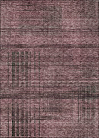 Piper Looms Chantille Stripes ACN820 Merlot Machine Washable Area Rug main image