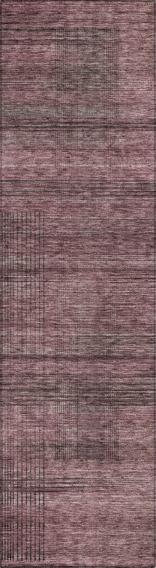 Piper Looms Chantille Stripes ACN820 Merlot Machine Washable Area Rug Runner Main Image