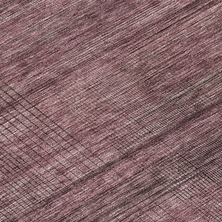Piper Looms Chantille Stripes ACN820 Merlot Machine Washable Area Rug Swatch Image