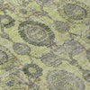 Piper Looms Chantille Damask ACN821 Aloe Machine Washable Area Rug Swatch Image