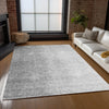 Piper Looms Chantille Modern ACN822 Gray Machine Washable Area Rug Lifestyle Image Feature